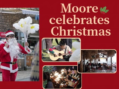 Moore is with you on this special Christmas day.